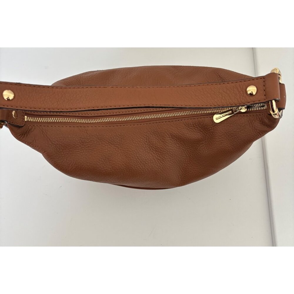 Michael Kors Pebbled Leather Bag Fulton Hobo Slouchy Boho Luxe Quiet Luxury - Picture 16 of 16